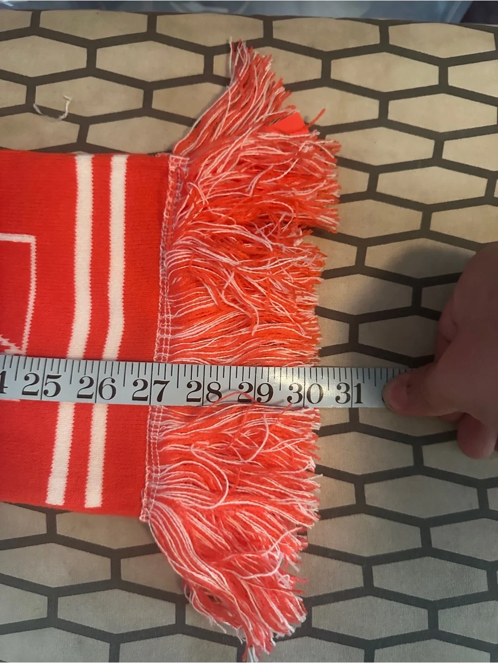 Officially Licensed Red Arsenal FC USA Tour 2024 Scarf Brand New With Tags